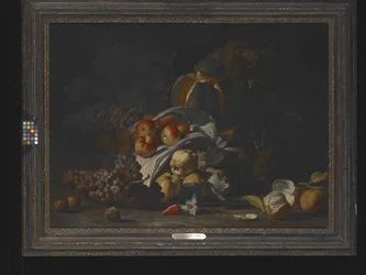 Fruta Natureza Morta (óleo sobre tela)