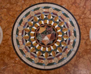 Basílica de São Marcos, igreja, calçada (mosaico)