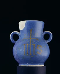 Jarra com anel de estanho (terracota)
