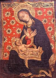 Virgem e Criança, provavelmente no final do século XVI (painel)