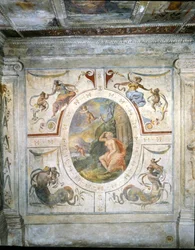 Parede no banheiro de Cosimo I de