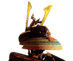 Cerimonial suit of armour for a samurai, período Edo (mixed media)