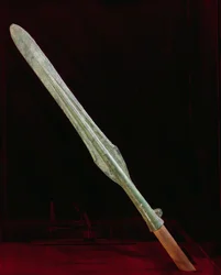 Lance point, Período Yayoi, 200 BC-AD 100 (bronze)