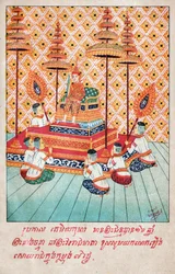 Temiya Jakata. (gravura, ca. 1910)
