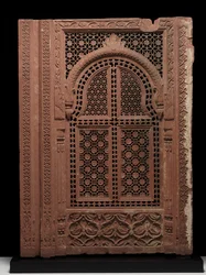 Par de telas Jali, século XVIII (arenito)
