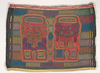 Painel de camisas (mola), Povo Kuna, Ilhas San Blas, c.1950s (algodão aplicado)