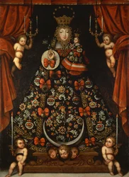 A Virgem (óleo sobre tela)