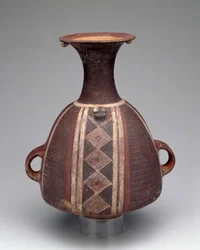 Vaso, Inka (cerâmica e pigmento)