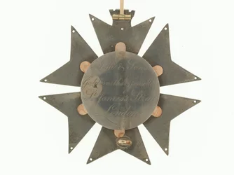 Crachá, Ordem da Torre e Espada, Portugal, General Sir Galbraith Lowry Cole (metal)
