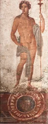 Figura masculina da coroação, Herculano