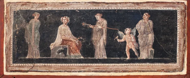 Cena dionisíaca, Herculano