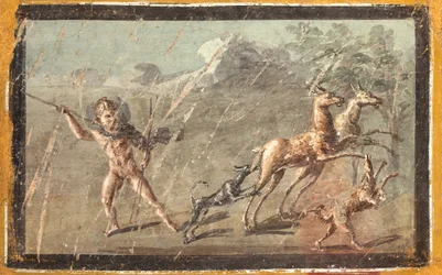 Amores durante a caça, Herculano