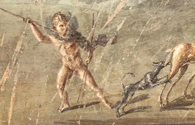 Amores durante a caça, Herculano