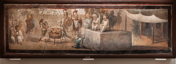 O Julgamento de Salomão, Pompeia