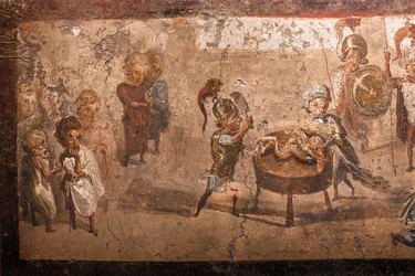 O Julgamento de Salomão, Pompeia