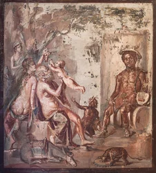 A infância de Baco, Herculano
