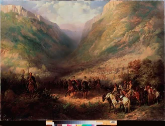 Imperador Alexandre II (1818-1881), século XX (óleo sobre tela)