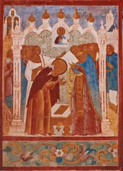 Consagração monástica de São Abraão de Rostov