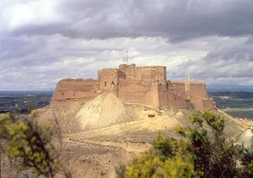 Castelo de Monzon, onde o Rei James passou a sua infância