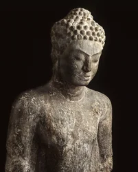 Buda, Período Davaravati (bronze)