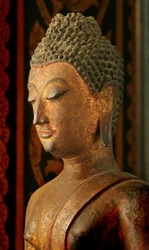 Lanna Sukhothai Style Buddha (bronze)