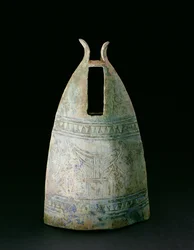 Bell, Dongson Culture, c.200 BC-200 AD, Vietnã (bronze)