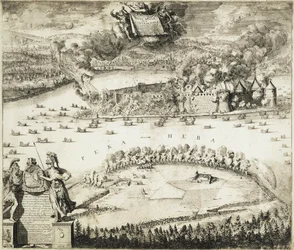Tomada da fortaleza sueca de Nöteburg por tropas russas em 11 de outubro de 1702, 1703
