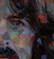 Olho de George Harrison, 2013 (digital)