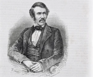 David Livingstone (1813-1873) gravado por S. Pannemaker