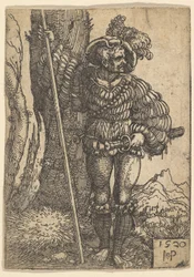 A Lansquenet, 1520.
