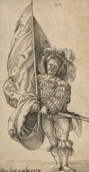 Um porta-estandarte