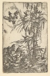 Joachim Recebendo a Promessa do Nascimento da Virgem, 1520.