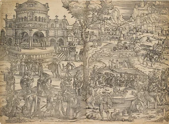A festa de Herodes, início do século XVI