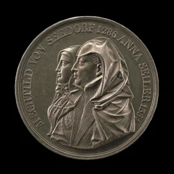 Mechtild von Seedorf e Anna Seiler [anverso], 1818.