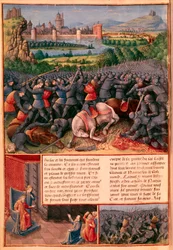 Cenas da Primeira Cruzada, 1096-1099 c1490