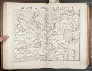Europa, da Cosmographia, 1544