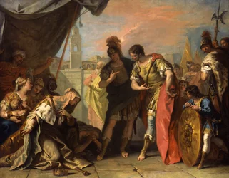 Alexandre e a Família de Dario, c.1708-1710