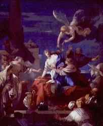 A Morte de Dido (óleo sobre tela)