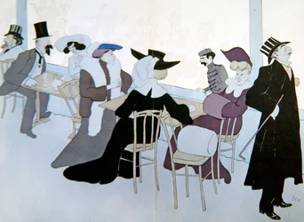 The Palais de Glace, c.1905 (cor litho)