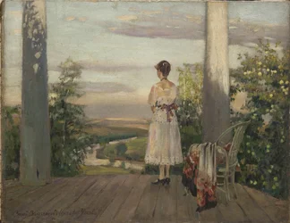 Casa de campo de Anton Tchékhov em Melikhovo, década de 1910