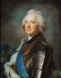 Retrato de Adolph Frederick, 1710-1771, rei da Suécia, entre 1751-1786.