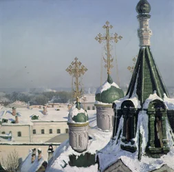 Vista de uma janela da Escola de Pintura de Moscou, 1878