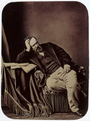 Alexander Herzen, escritor e pensador russo, 1861