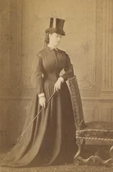 Imperatriz Eugênia, c. 1864.