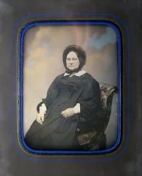 Retrato de Maria Trofimovna Pashkova 1819-1892, née Condessa von Baranov, 1840