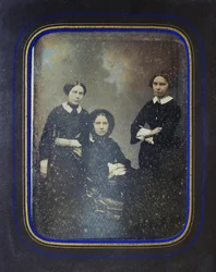 Retrato das irmãs Pashkov, década de 1840