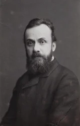 Retrato do escritor Gleb Ivanovich Uspensky 18431902, 1870