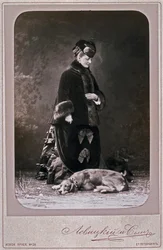 Princesa Ekaterina Mikhailovna Dolgorukova 1847-1922, década de 1870