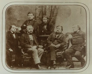 Sovremennik: Ivan Goncharov, Ivan Turgenev, Leo Tolstoi, Dmitri Grigorovich, Alexander Druzhinin e