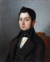 Retrato de Ivan Ivanovich Molnar 1802-1872, 1840